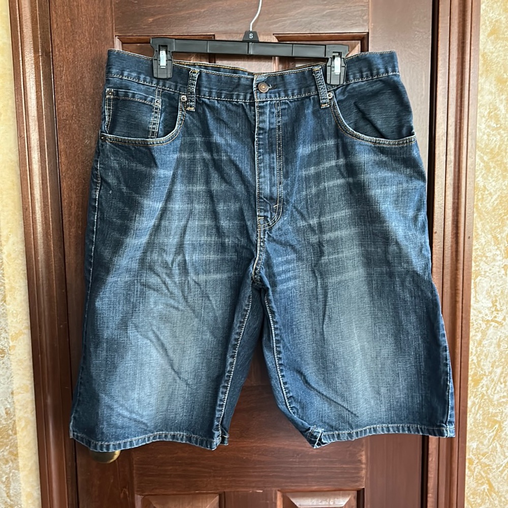 Men's jean shorts